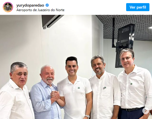 “Presidente do Partido Liberal critica fortemente foto de deputado com Lula.”