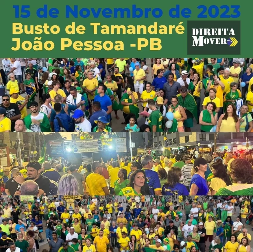 “João Pessoa Vibrante: A Manifestação Conservadora do Direita Mover”